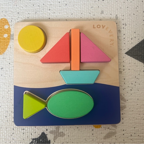 Lovevery double sides wood puzzle - Picture 5 of 5